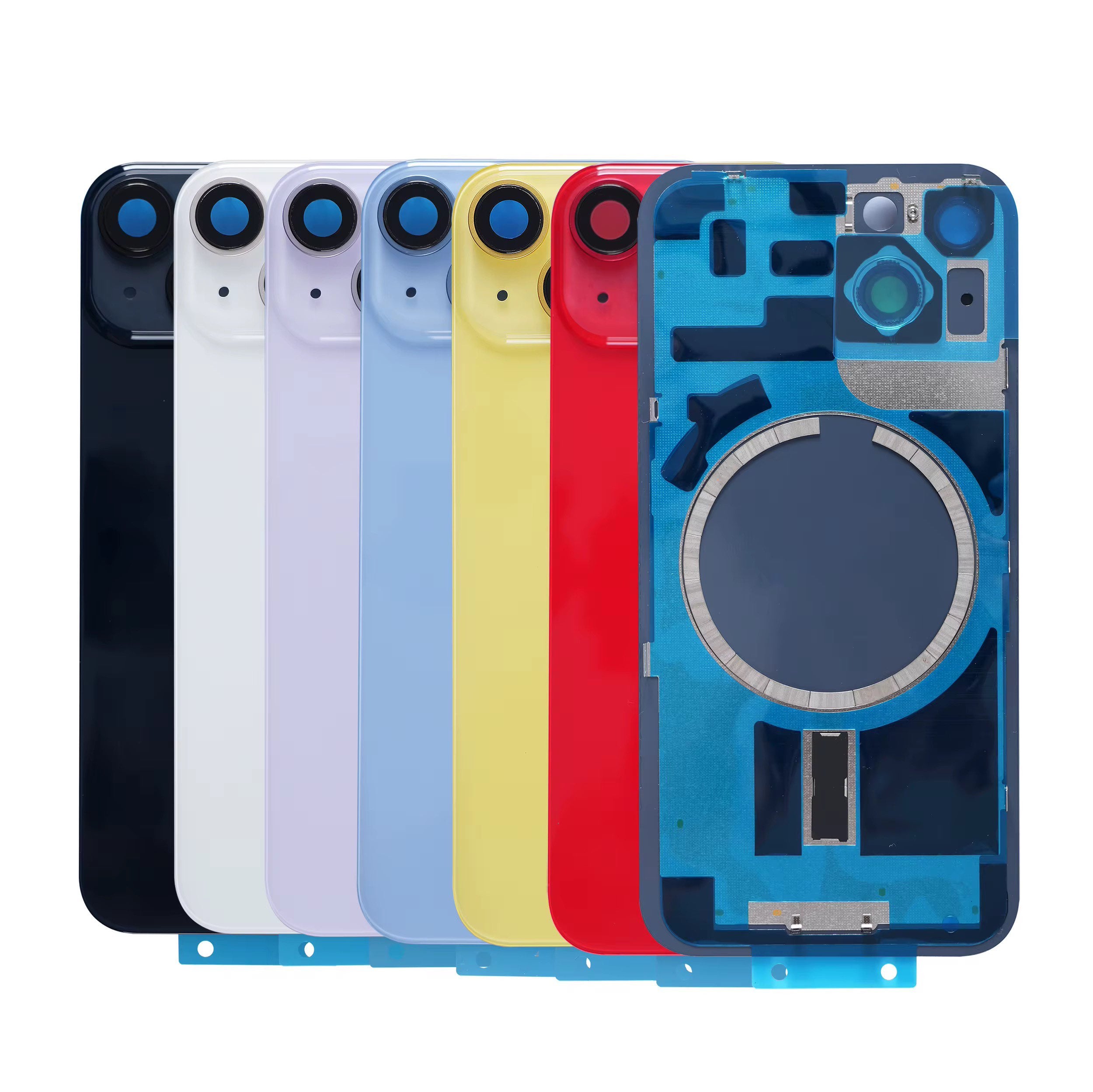 iphone14 back cover with metal plate for iphone 14plus