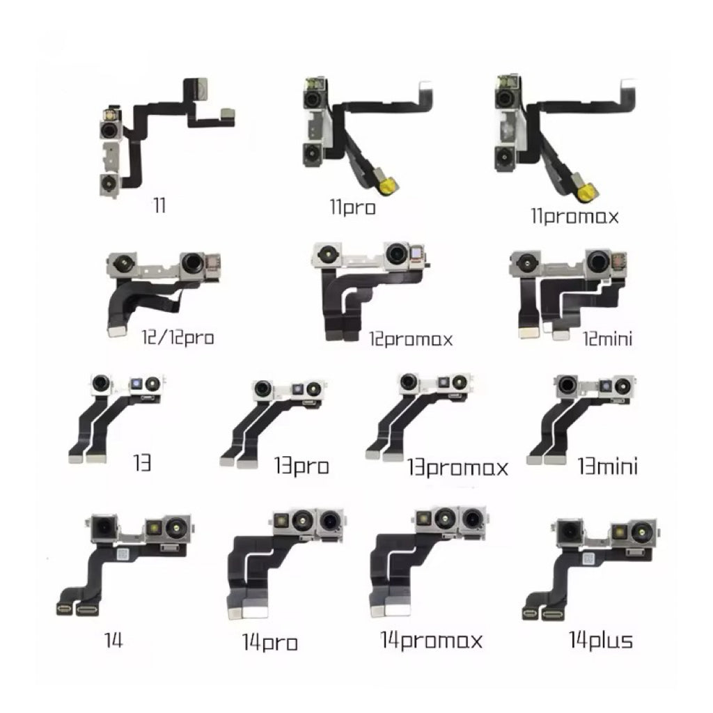 back/ front  camera flex with iphone XS 11 12 13 14 15 16PROMAX